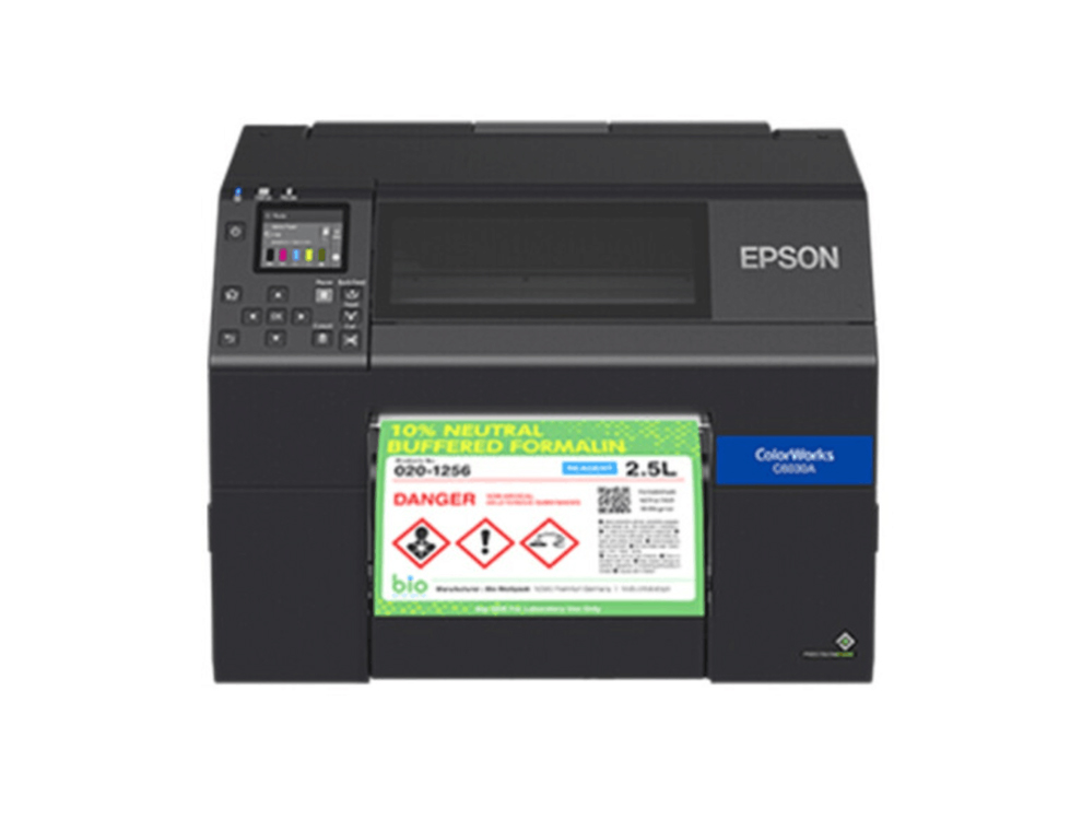 EPSON CW-C6530P 宽幅面彩色标签打印机
