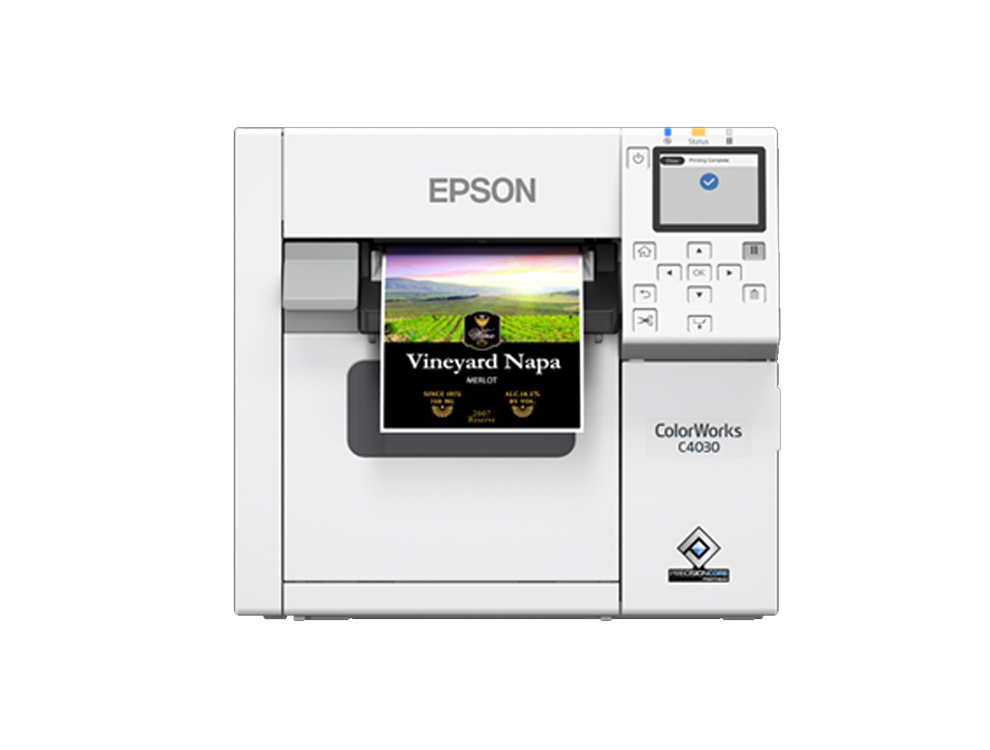 EPSON CW-C4030 桌面型高精度彩色标签打印机